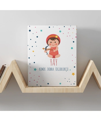 Yay Burcuna Özel Tasarım Kanvas  Tablo