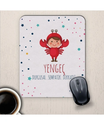 Yengeç Burçlarına Özel Sevimli Mouse Pad