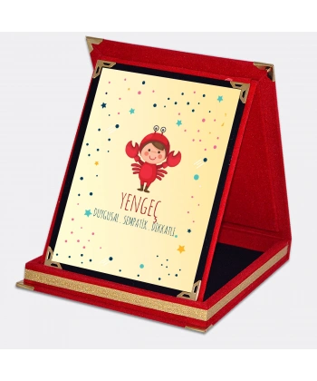 Yengeç  Burcuna Özel Karakter Özellikleri Plaket