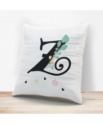 Z Harfi Tasarımlı Yastık Kılıfı