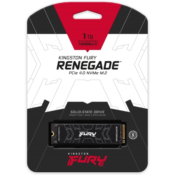 1TB KINGSTON FURY Renegade M.2 NVMe PCIe 4.0 SFYRS/1000G 6000/7300MB/s