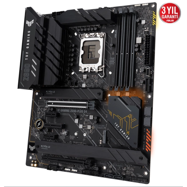 ASUS TUF GAMING Z690-PLUS D4 5333Mhz(OC) DDR4 HDMI DP M.2 ATX 1700p