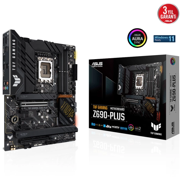 ASUS TUF GAMING Z690-PLUS DDR5 6000Mhz(OC) M.2 DP ATX 1700p