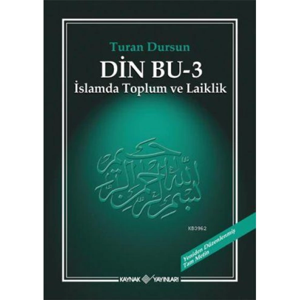 Din Bu - 3; İslamda Toplum ve Laiklik