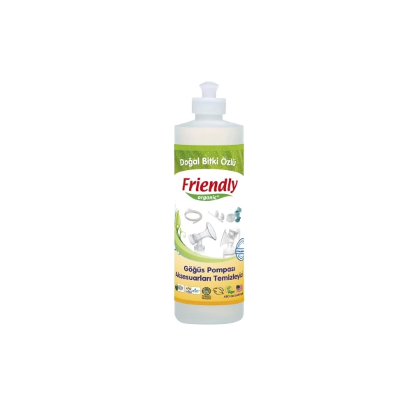 Friendly Organic Göğüs Pompası Aksesuarları Temizleyici - 473 ml