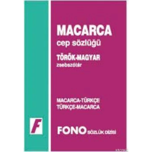 Macarca Cep Sözlüğü; Macarca-Türkçe  Türkçe-Macarca