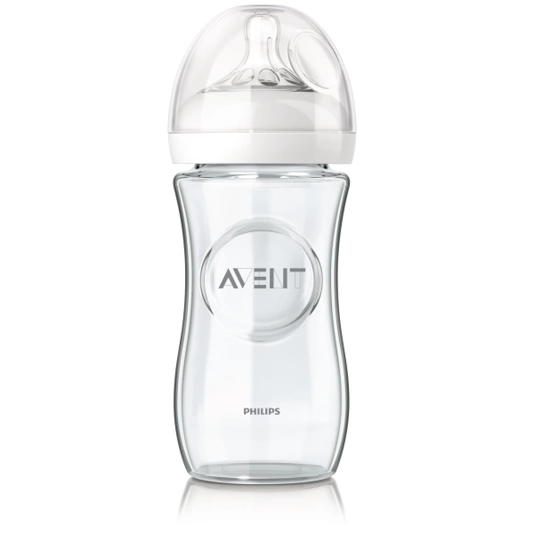 Philips Avent Natural Güvenli Cam Biberon 240ml 0+Ay 8710103876236