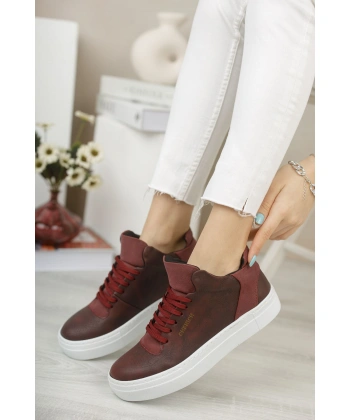 CH004 BT Kadın Ayakkabı BORDO