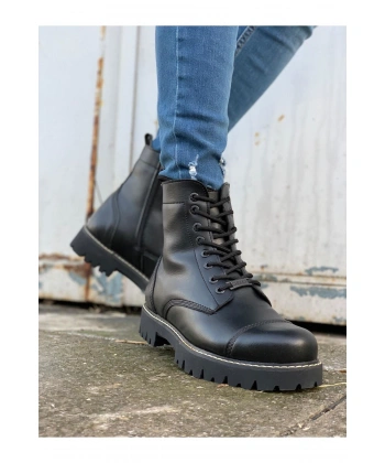 CH009 Cilt ST Erkek Bot SIYAH