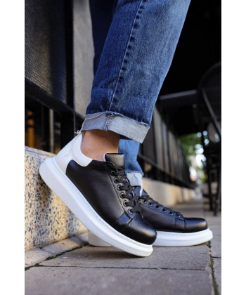 CH256 BT  Erkek Ayakkabı SİYAH/BEYAZ