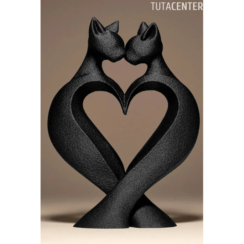 KEDİ AŞK DEKORATİF BİBLO