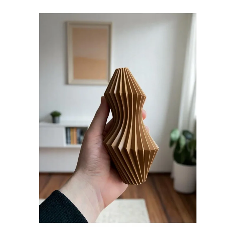 Hülya Modern Vazo ( Dekoratif Plastik Vazo ) 15 Cm