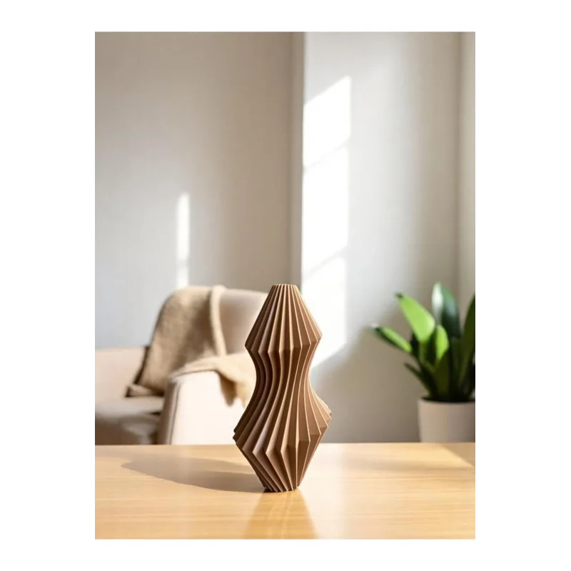 Hülya Modern Vazo ( Dekoratif Plastik Vazo ) 15 Cm