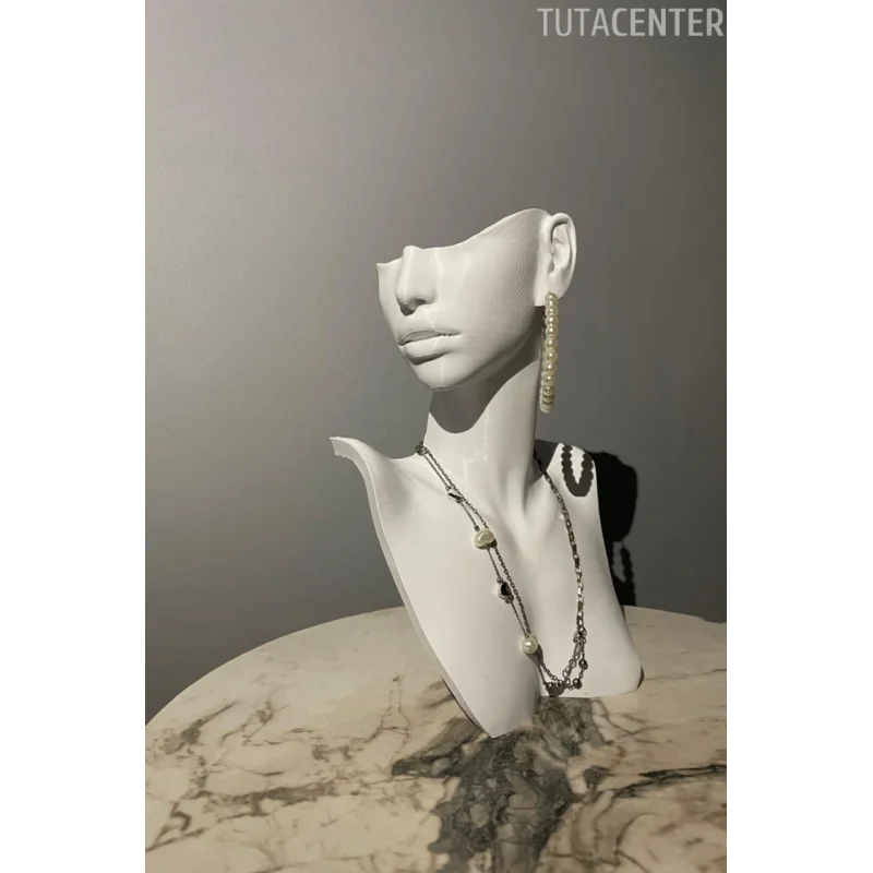 Manken Kolye & Küpe Sergileme (20 CM)