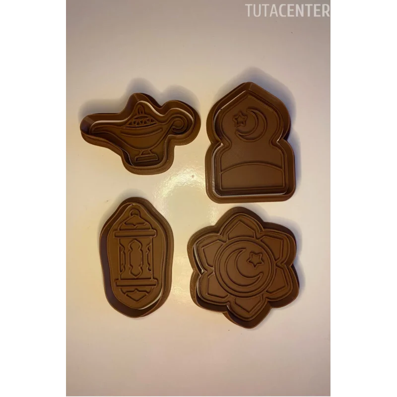 RAMAZAN ÖZEL KURABİYE KALIBI 4LÜ SET  MODEL 1