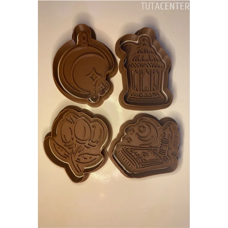RAMAZAN ÖZEL KURABİYE KALIBI 4LÜ SET  MODEL 2