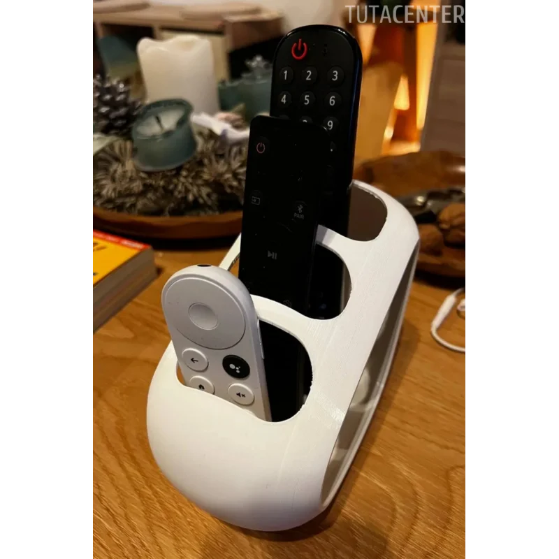 UZAKTAN KUMANDA STANDI, 3 SLOTLU PLASTİK KUMANDALIK