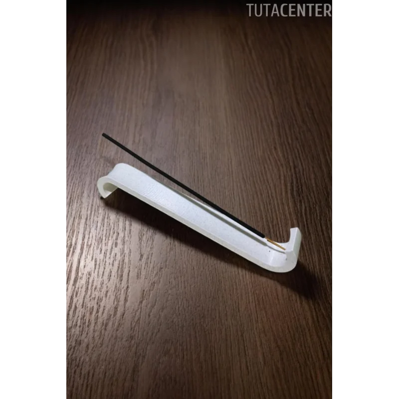 Sade Tasarım Beyaz Tütsülük Modern Tütsü Tutacağı