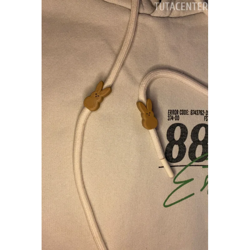 Playboy Tavşan Şekilli Bağcık İp Süsü  10 ADET