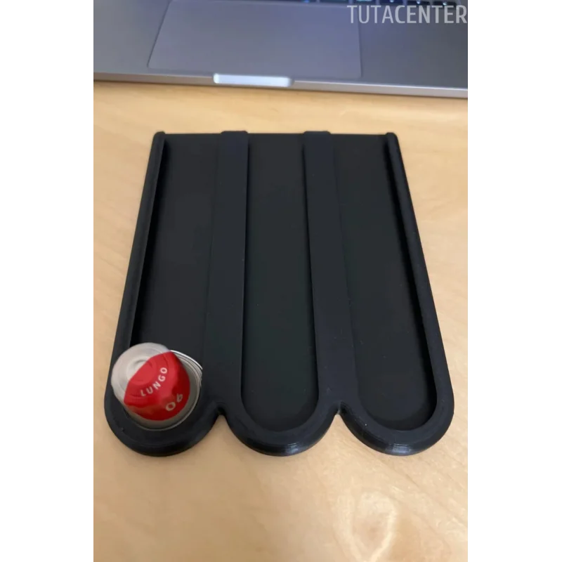 Nespresso Kapsül Kahve Standı Dekoratif Çok Amaçlı ( SİYAH RENK )