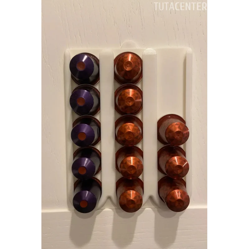 Nespresso Kapsül Kahve Standı Dekoratif Çok Amaçlı ( BEYAZ RENK )