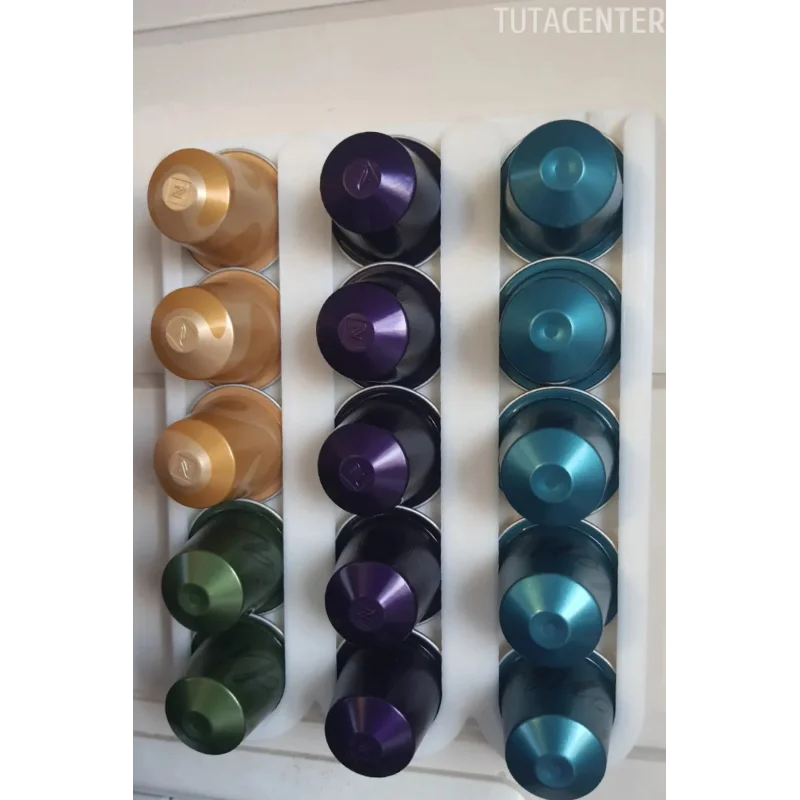 Nespresso Kapsül Kahve Standı Dekoratif Çok Amaçlı ( BEYAZ RENK )