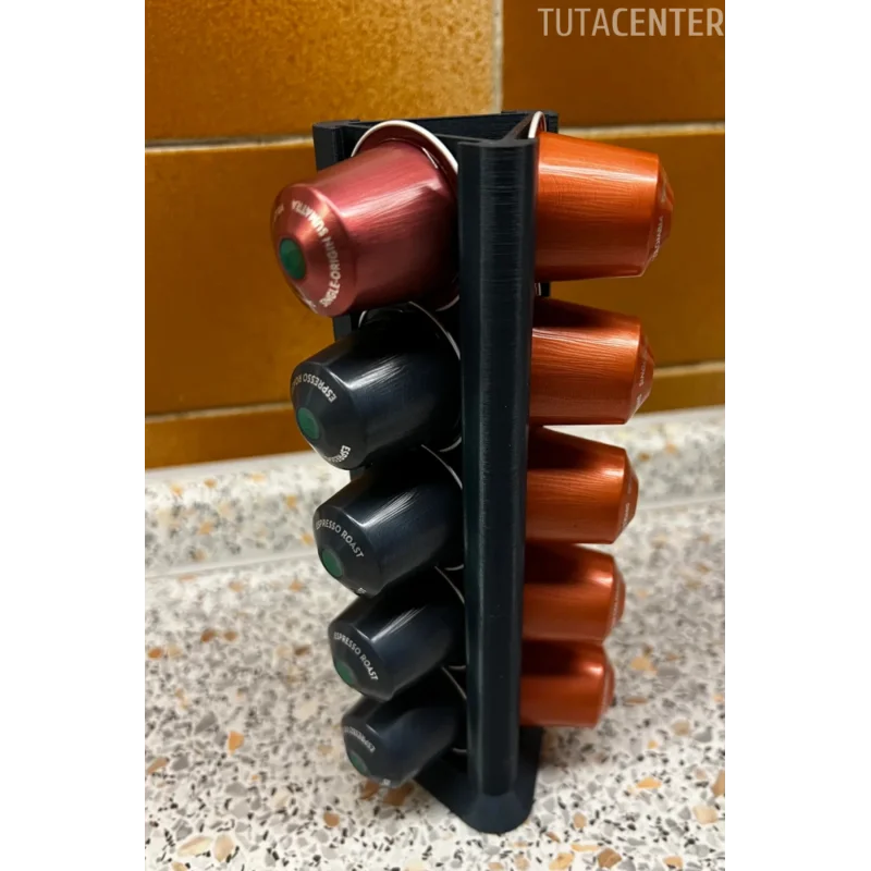 Kapsül Kahve Standı Dekoratif Çok Amaçlı 3 Bölmeli