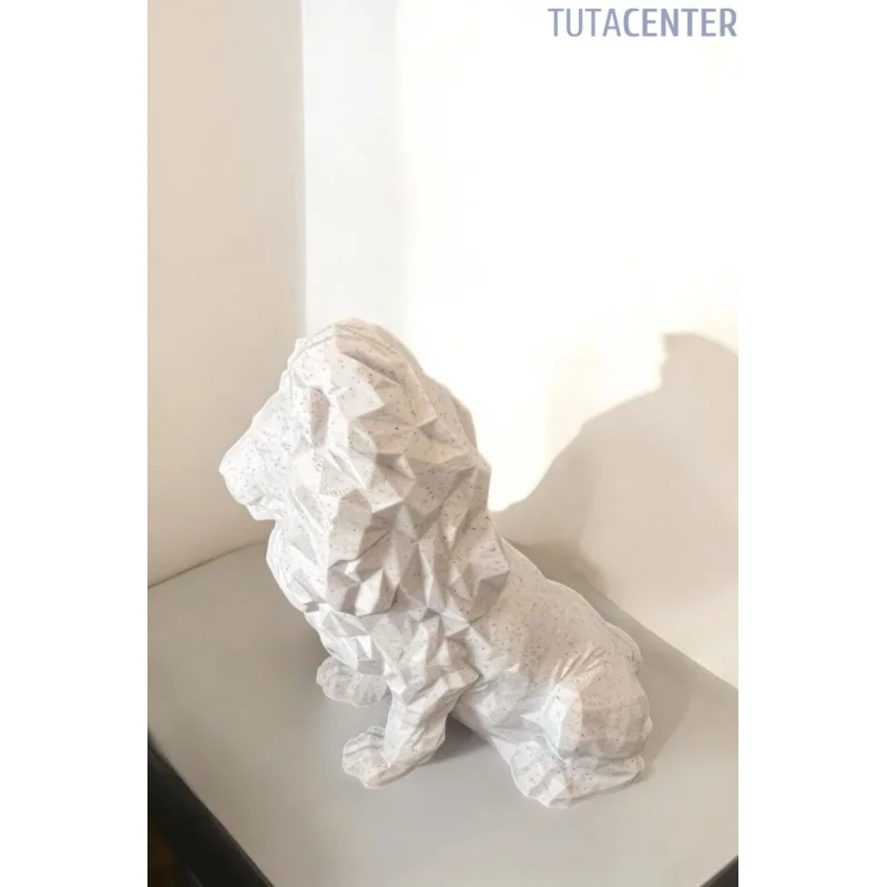 Aslan Figürlü Biblo - Dekoratif Aslan Biblo 15cm