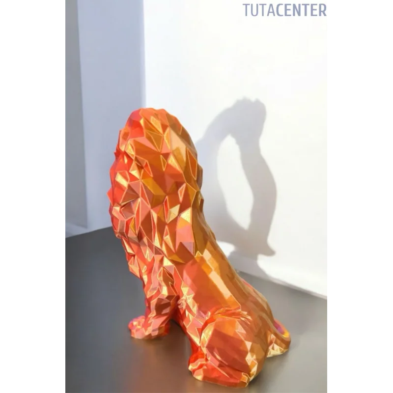 Aslan Figürlü Biblo - Dekoratif Aslan Biblo 15cm