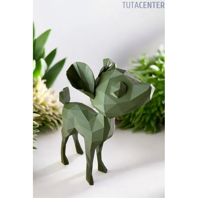 Yavru Geyik Biblo Figür Dekoratif Yavru Geyik Figürü 20 cm