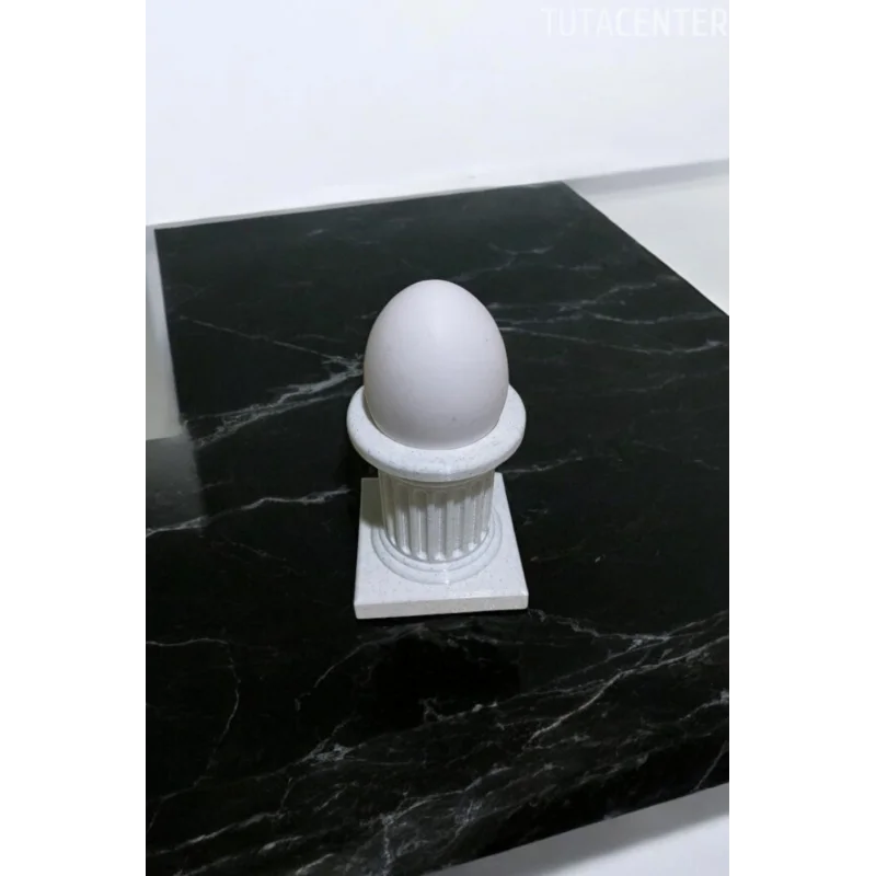 Tarihi Sütun Yumurta Kabı Yumurta Tutucu