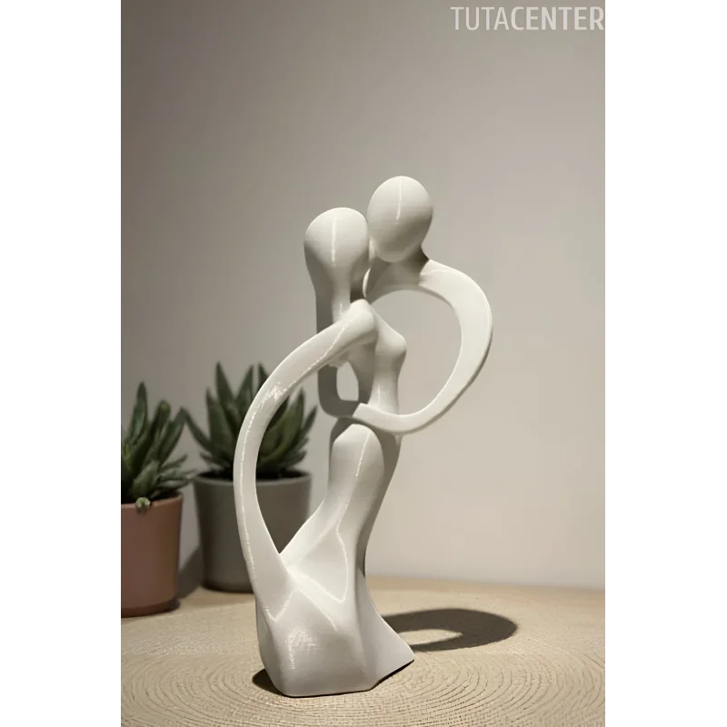 ROMANTİK ÇİFT BİBLO Dekoratif Figür