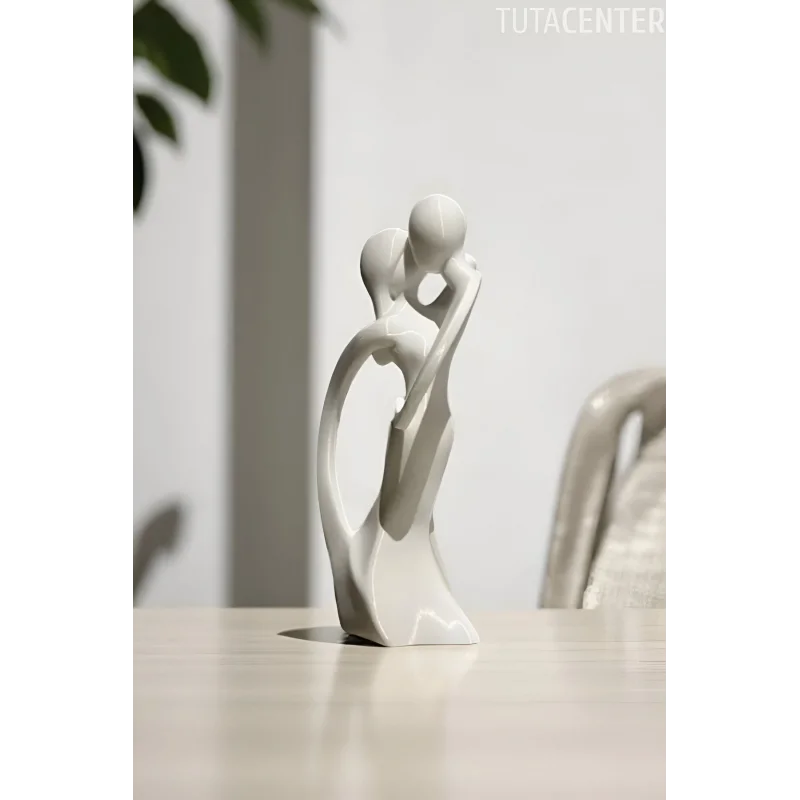 ROMANTİK ÇİFT BİBLO Dekoratif Figür