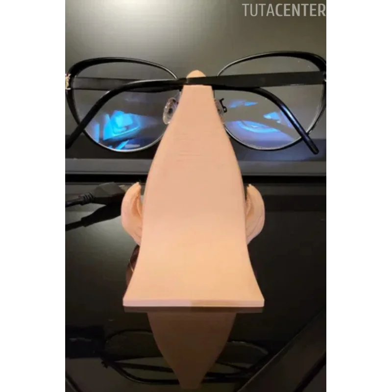 Dekoratif Gözlük Standı - Dekoratif Burun Bıyık Gözlük Tutucu