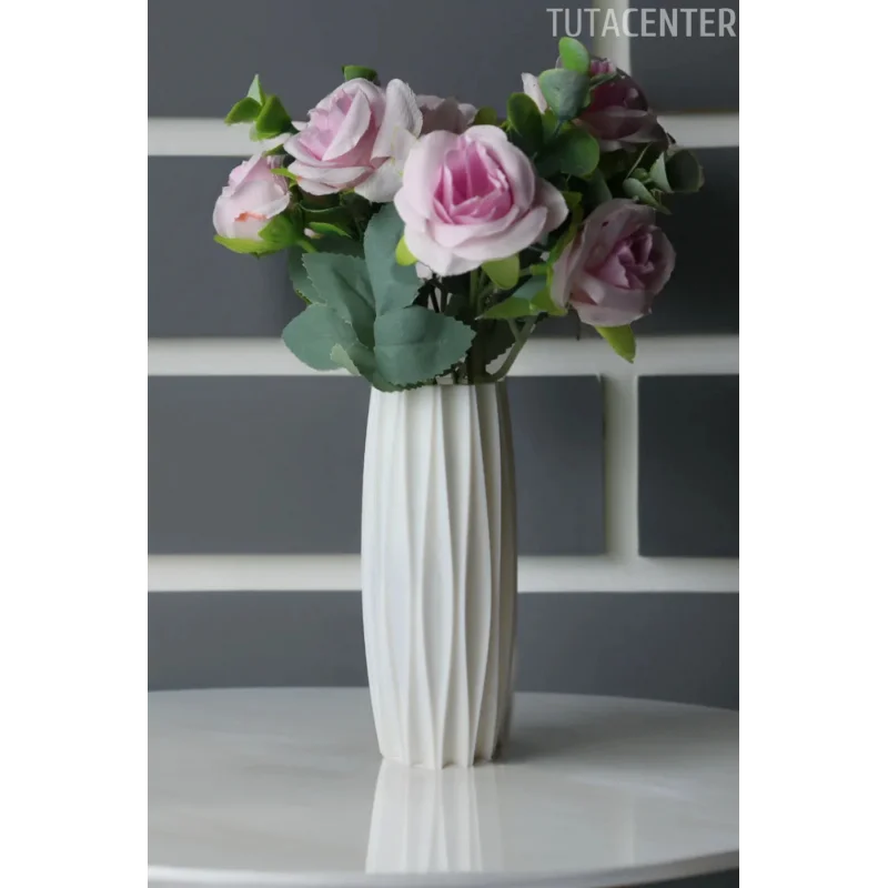 YAŞAM ÇİÇEĞİ VAZO 20 CM