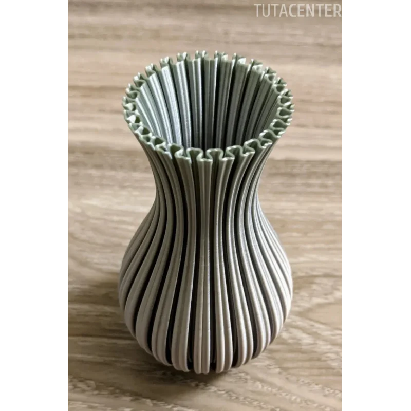 KALP KIVRIMLI MODERN SADE TASARIM VAZO