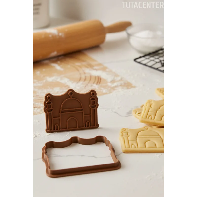 İslami Sembol Kurabiye Kalıbı Cami Şekilli Kalıp