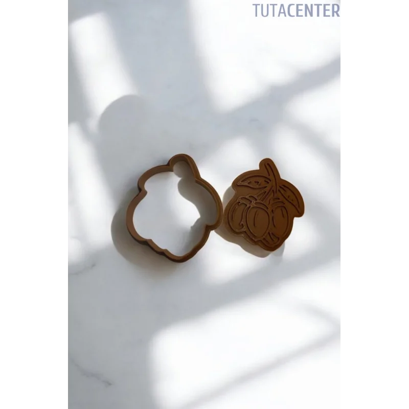 İslami Sembol Kurabiye Kalıbı Hurma Şekilli Kalıp