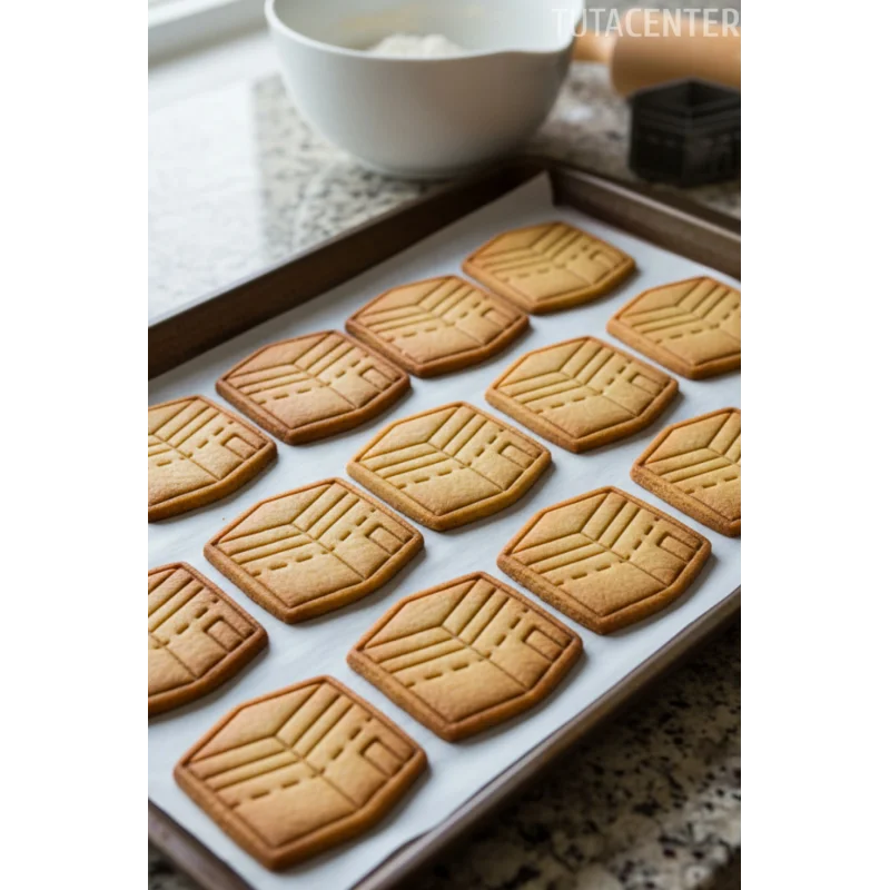İslami Sembol Kurabiye Kalıbı Kabe Şekilli Kalıp