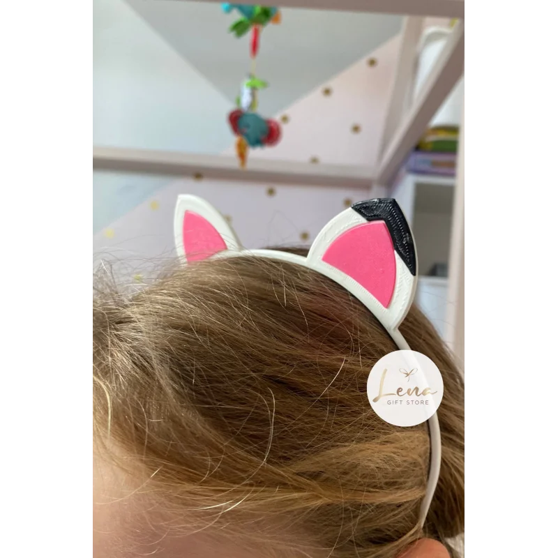 Gabby Dollhouse Saç Tokası Kedi Tacı (Gabby Taç)