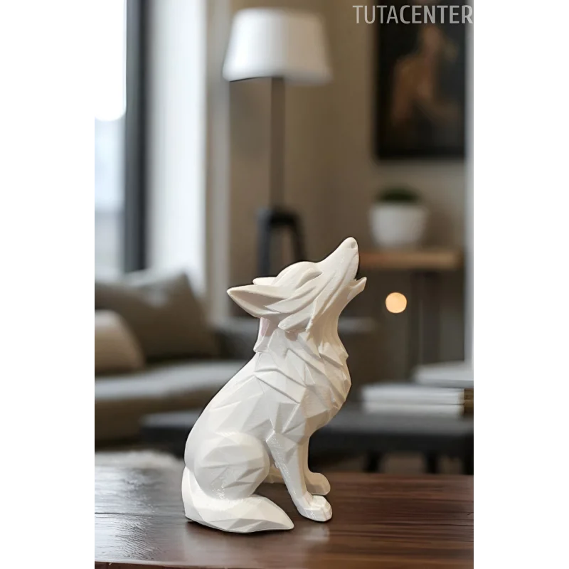 KURT BİBLO DEKORATİF KURT TASARIMLI AKSESUAR 10cm