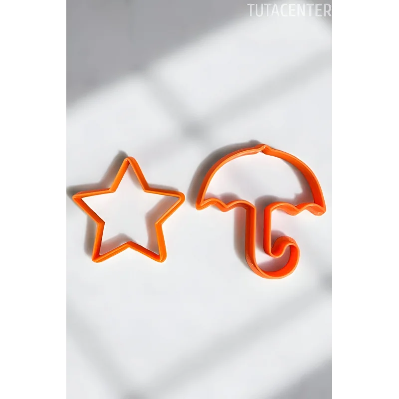 Squid Game Kurabiye Kalıbı Hamur Şekillendirici 4lü Set