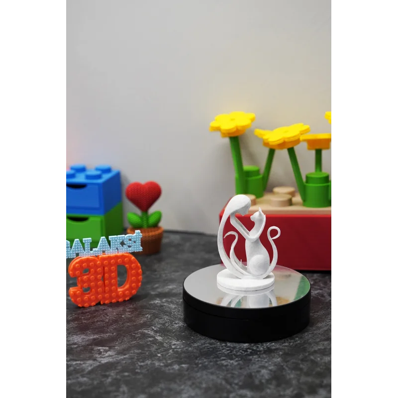 Dekoratif Kedi & Anne Biblo