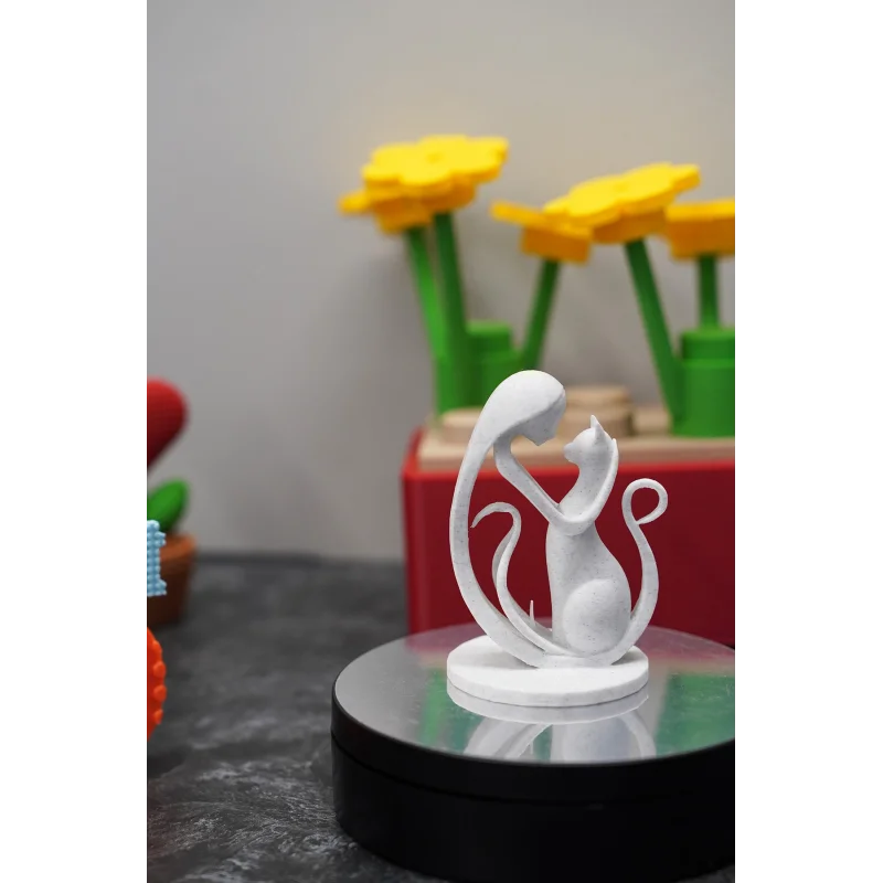 Dekoratif Kedi & Anne Biblo