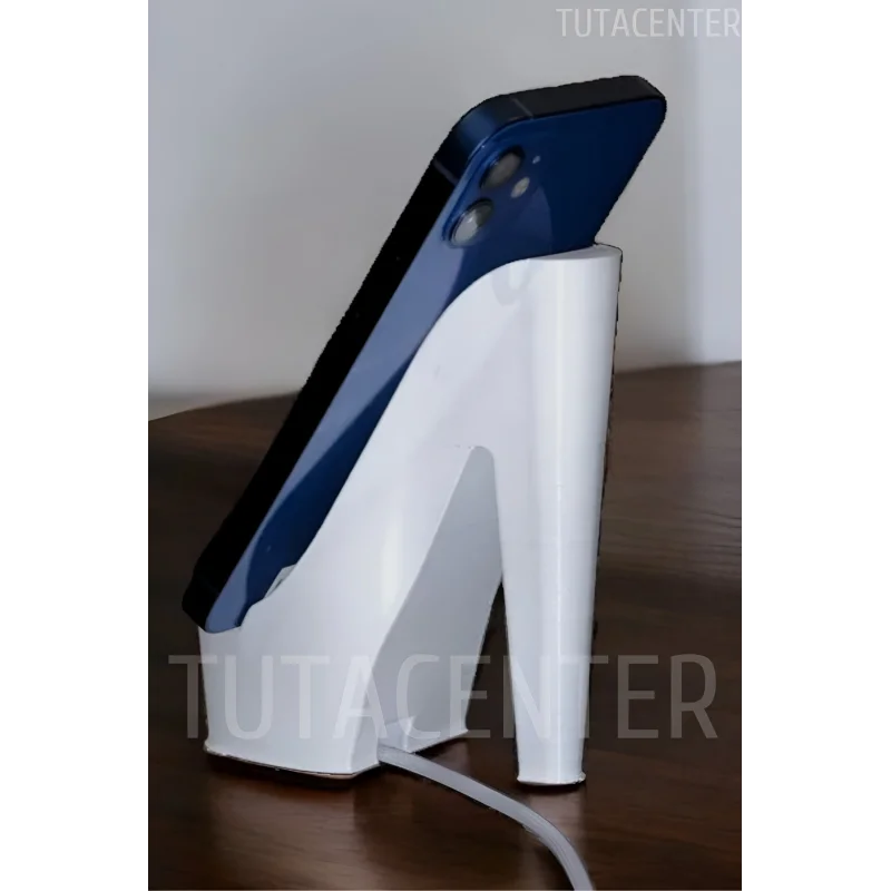 TOPUKLU AYAKKABI TELEFON TUTACAĞI - DEKORATİF TELEFON TUTACAĞI