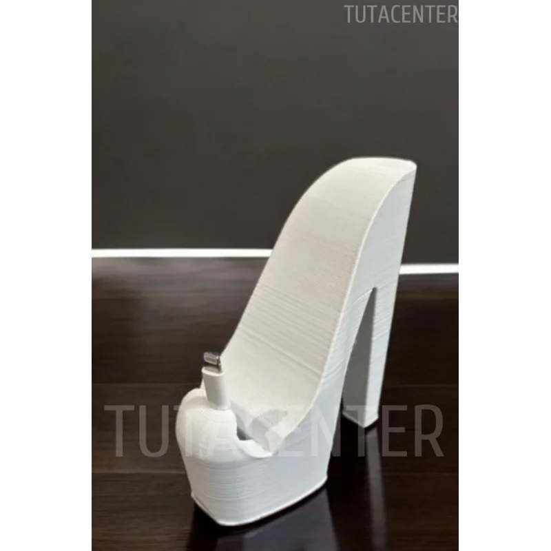 TOPUKLU AYAKKABI TELEFON TUTACAĞI - DEKORATİF TELEFON TUTACAĞI