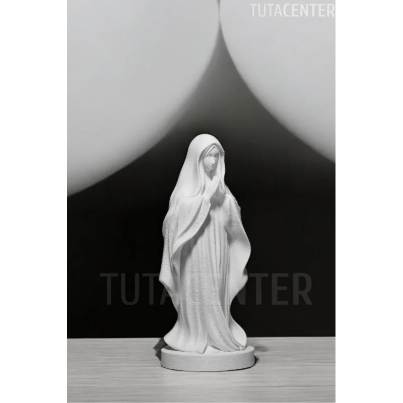 AZİZ MERYEM HEYKELİ - DEKORATİF AZİZ MERYEM FİGÜRÜ 10CM