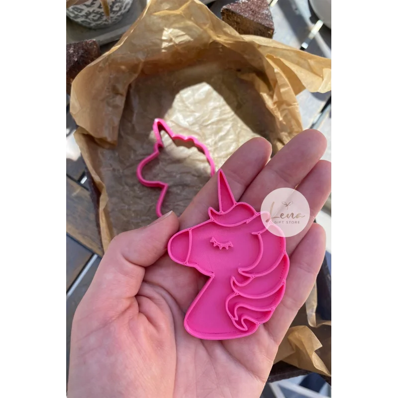 Unicorn Temalı Kalıp Kurabiye Kek Şeker Hamur Kalıbı