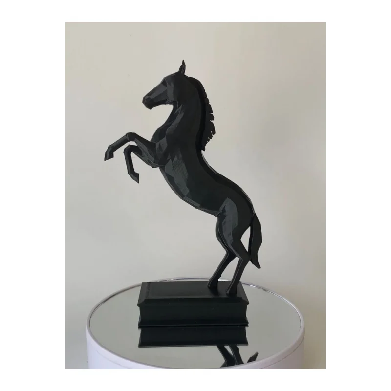 Şahlanan At Biblosu Dekoratif Figür