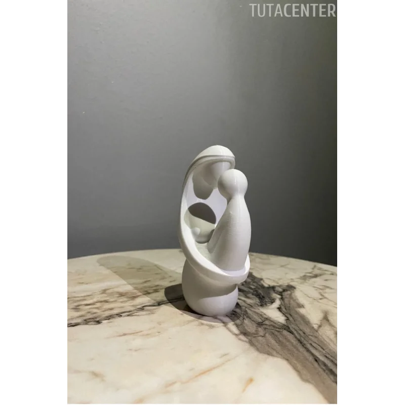 Ebedi Bağ Silueti Anne Ve Çocuk Dekoratif Biblo ( Anneler Günü Hediyesi )